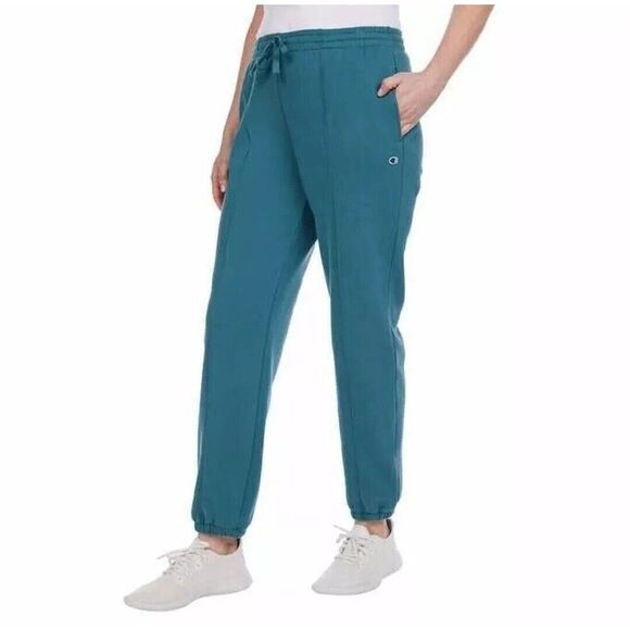 Champion Heavyweight Jogger Pants Women's XXL Sweatpants Aqua Tonic 1630482 NWT - Picture 8 of 11